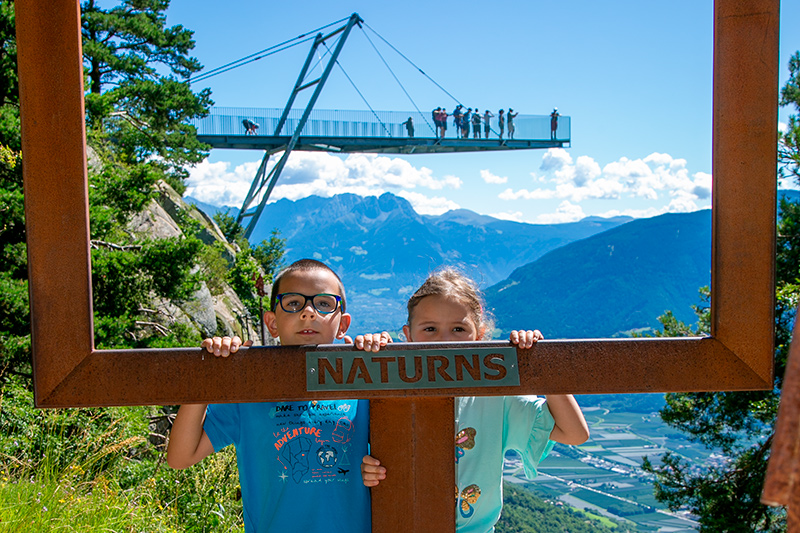 Direkt an der Aussichtsplattform