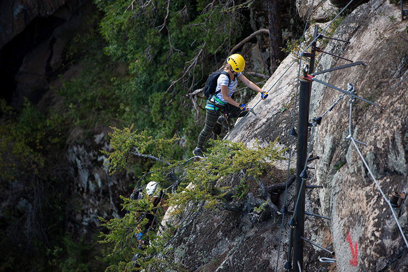 Klettersteig HOACHWOOL