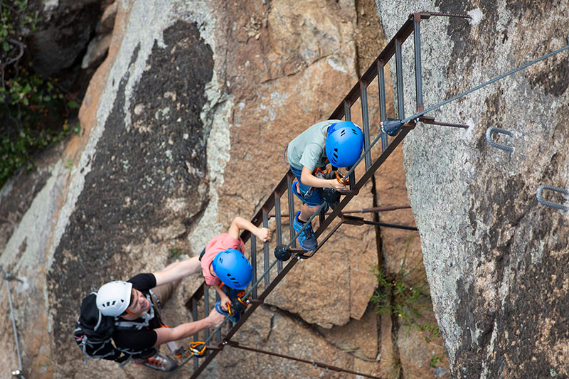 Klettersteig HOACHWOOL