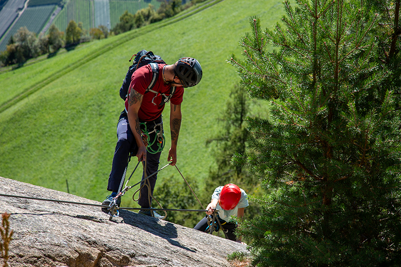Übungs- und Familienklettersteig KNOTT
