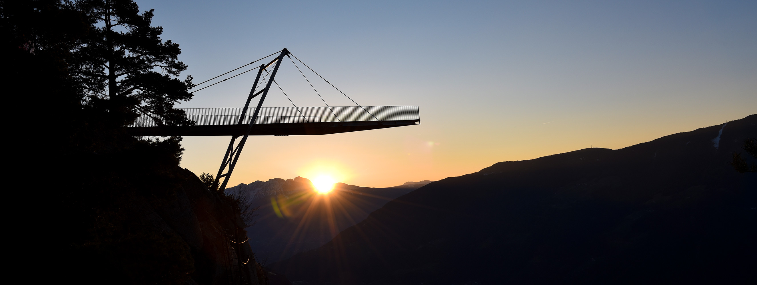 Aussichtsplattform Seilbahn Unterstell