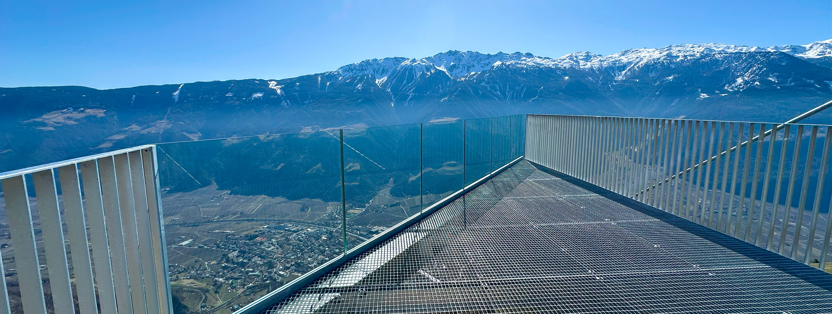 Aussichtsplattform Seilbahn Unterstell