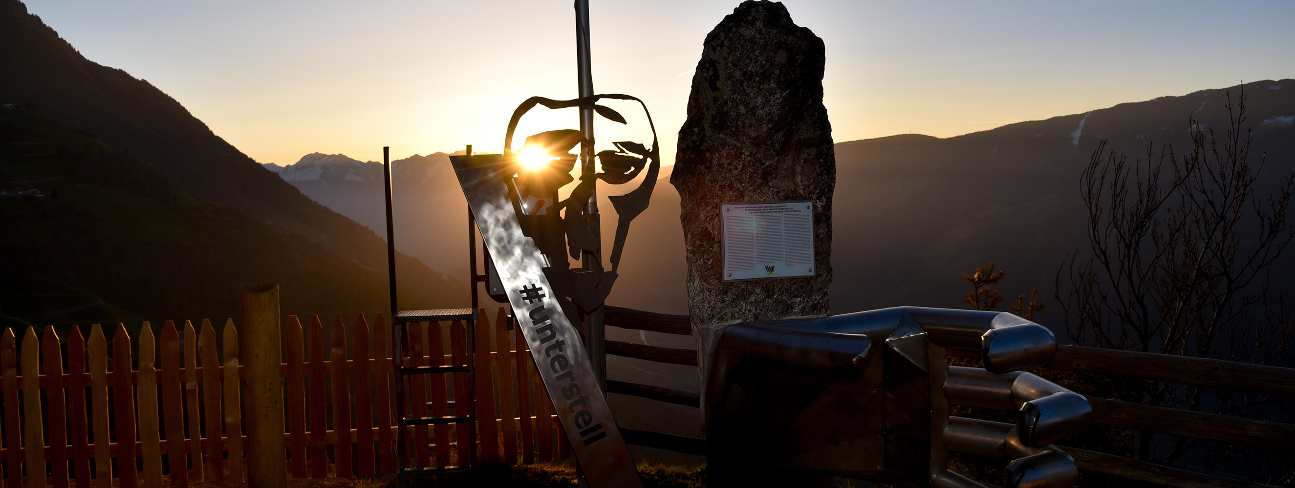 Aussichtsplattform Seilbahn Unterstell