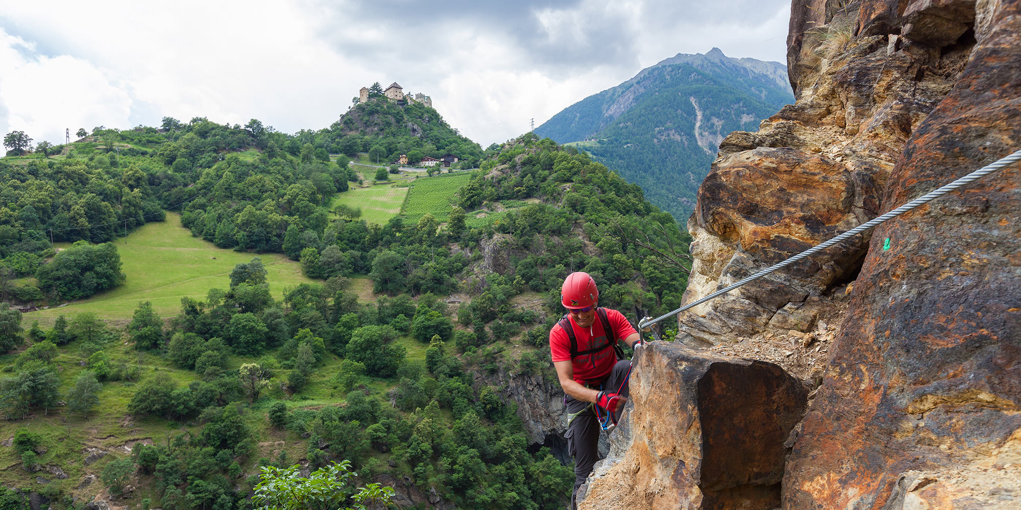 Klettersteig HOACHWOOL