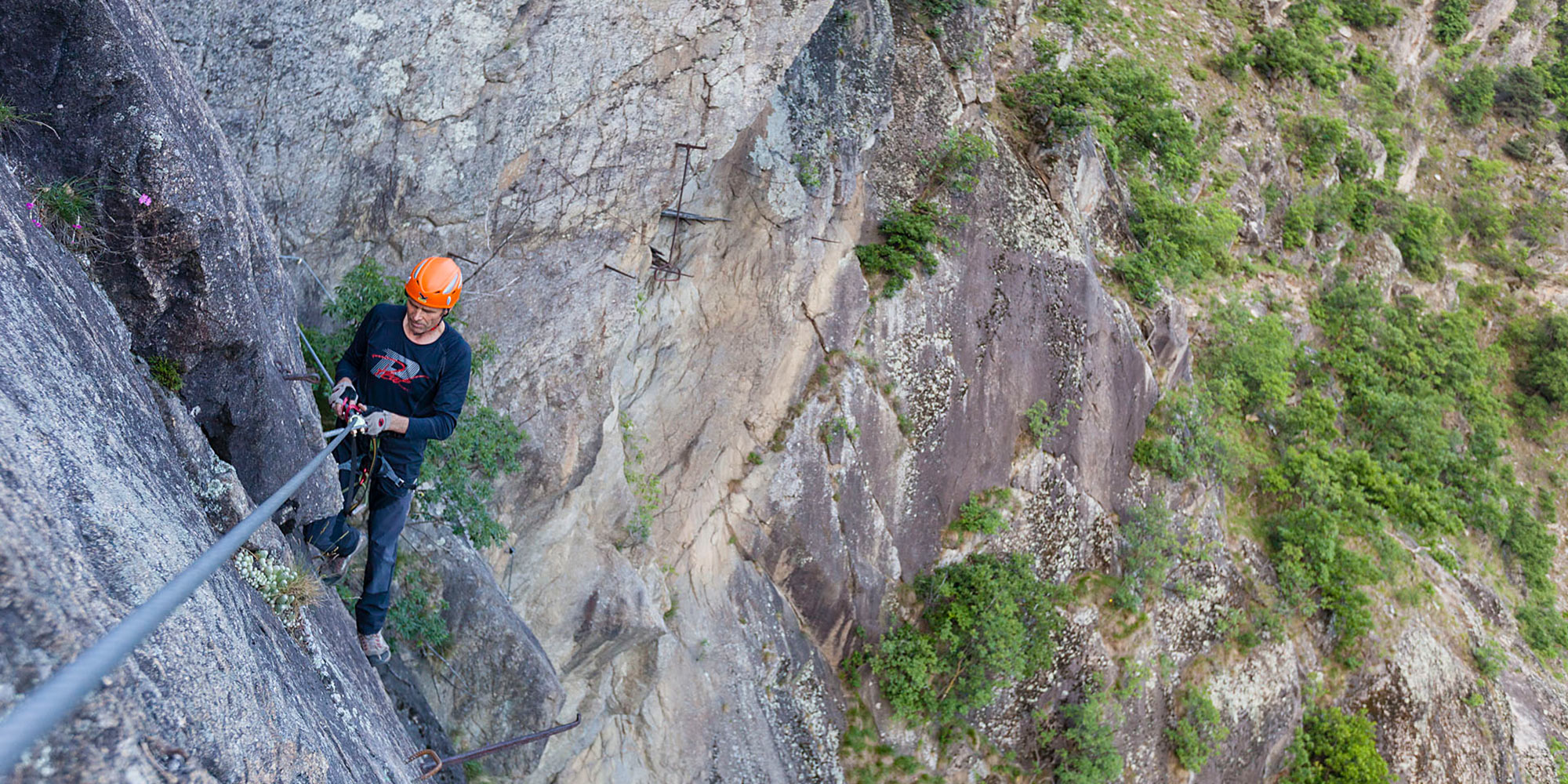 Klettersteig HOACHWOOL