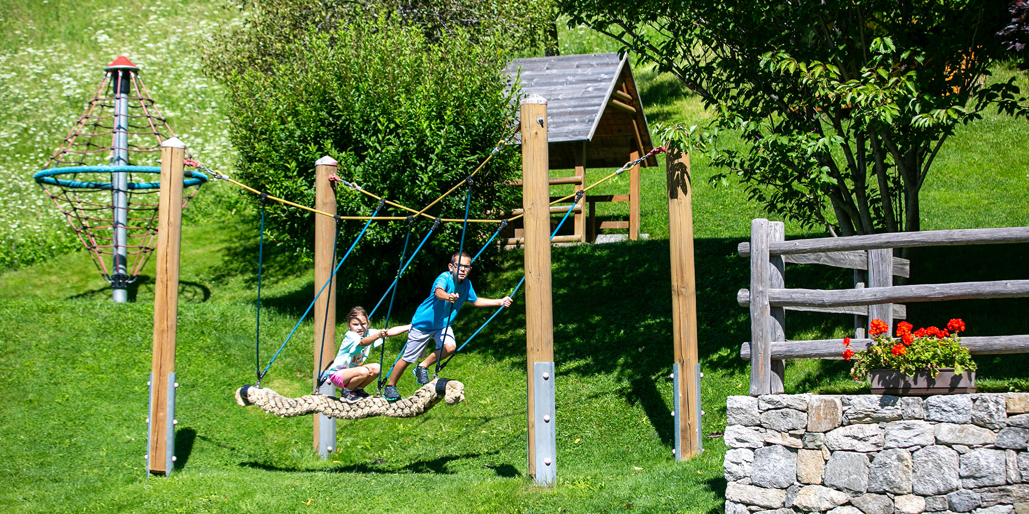 Kinderspielplatz der Seilbahn Unterstell