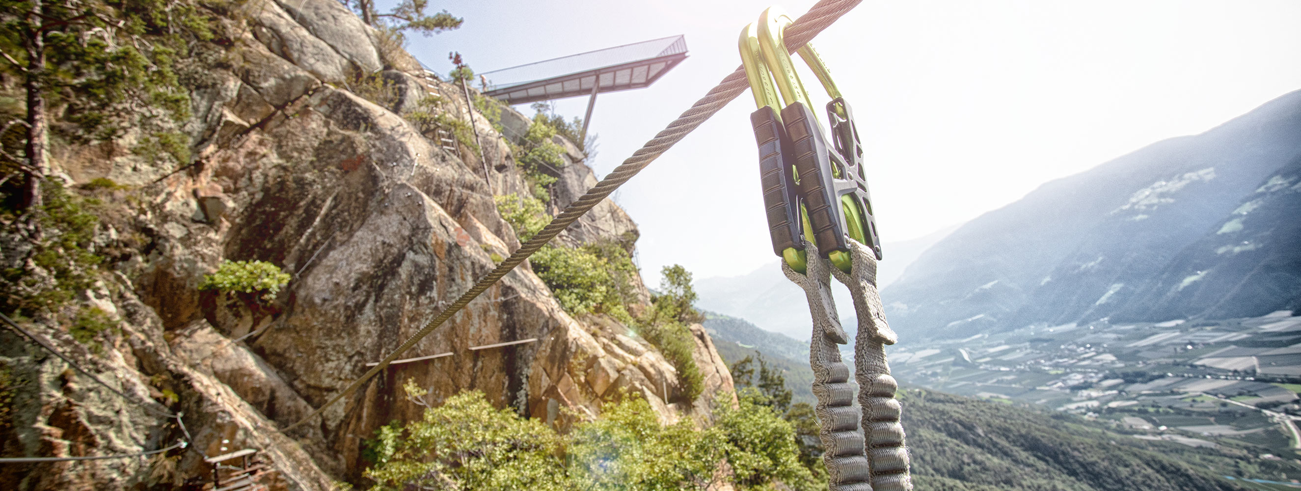 Übungs- und Familienklettersteig KNOTT