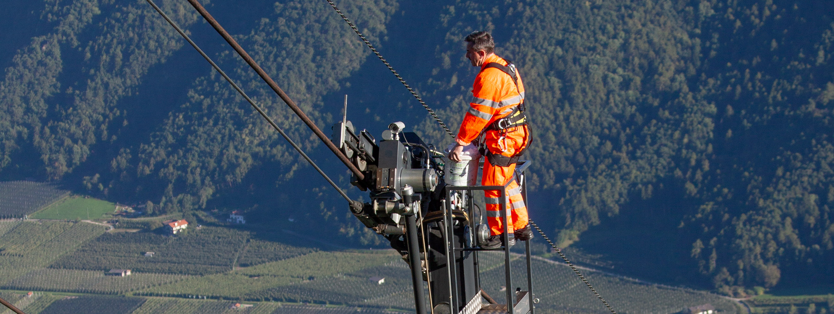 Technik der Seilbahn Unterstell